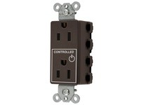 Hubbell Wiring SNAP2152C1 SNAPCONNDECO 1/2 CONTROLLED 15A 125 BR | Industrial Supplies