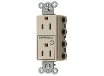 Hubbell Wiring SNAP2152C1I SNAPCONNDECO 1/2 Controlled 15A 125 IV | YarinInd