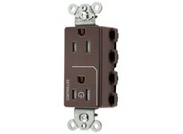 Hubbell Wiring SNAP2152C1TRA 1/2 SNAP CONTROLLED 15A 125V TR DECOBR