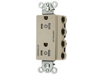 Hubbell Wiring SNAP2152C2ITRA 2/2 SNAP CONTROLLED 15A 125V TR DECOIV