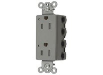 Hubbell Wiring SNAP2152GYLTRA SNAPCONNECT DECO 15A/125V LED TR GR | Reliable Electrical Solutions