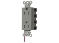 Hubbell Wiring SNAP2152GYSCTRA SNAPCONNECT DECO 15A/125V | Durable Electrical Outlet