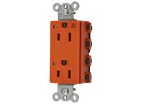 Hubbell Wiring SNAP2152IGL SNAP2CONNECT2 DECO 15A/125V IG LED OR | Industrial Supplies