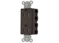 Hubbell Wiring SNAP2152LTRA SNAPCONNECT DECO 15A/125V LED TR BR