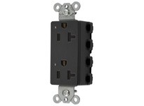 Hubbell Wiring SNAP2162BKL SNAP2CONNECT2 DECO 20A/125V LED BK | YarinInd