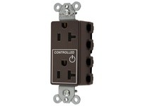 Hubbell Wiring SNAP2162C1 SNAPCONNDECO 1/2 CONTROLLED 20A 125 BR | Industrial Supplies