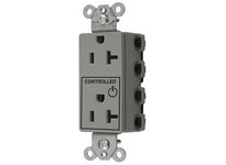 Hubbell Wiring SNAP2162C1GY SNAPCONNDECO 1/2 CONTROLLED 20A 125 GY