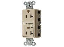 Hubbell Wiring SNAP2162C1I SNAPCONNDECO 1/2 CONTROLLED 20A 125 IV | YarinInd