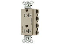 Hubbell Wiring SNAP2162C2ITRA 2/2 SNAP CONTROLLED 20A 125V TR DECOIV