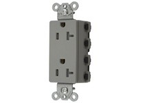 Hubbell Wiring SNAP2162GYTRA SNAPCONNECT DECO 20A/125V TR GR