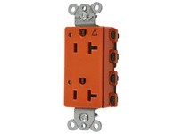 Hubbell Wiring SNAP2162IGL SNAP2CONNECT2 DECO 20A/125V IG LED OR