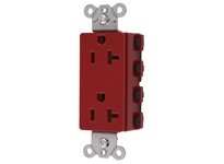 Hubbell Wiring SNAP2162RA SNAP2CONNECT 20A/125V DECO RED