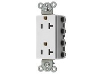 Hubbell Wiring SNAP2162WA SNAP2CONNECT 20A/125V DECO WHITE