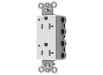 Hubbell Wiring SNAP2162WLTRA SNAPCONNECT DECO 20A/125V LED TR WH | High-Quality Electrical Solutions