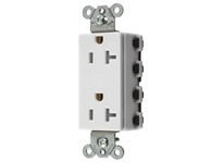 Hubbell Wiring SNAP2162WTRA SNAPCONNECT DECO 20A/125V TR WH | Industrial Supplies