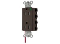 Hubbell Wiring SNAP2172SC SNAP2CONNECT2 DECO HG 15A/125V SC BR