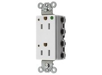 Hubbell Wiring SNAP2172WLTRA SNAPCONNECT DECO HG 15A/125V LED TR WH | High-Quality Electrical Solutions