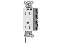 Hubbell Wiring SNAP2172WSC SNAP2CONNECT2 DECO HG 15A/125V SC WH