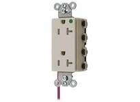 Hubbell Wiring SNAP2182ALSCTRA SNAPCONNECT DECO HG 20A/125V SC TR AL