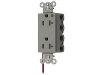 Hubbell Wiring SNAP2182GYSCTRA SNAPCONNECT DECO HG 20A/125V SC TR GR