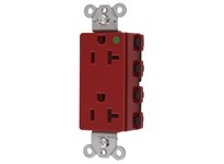 Hubbell Wiring SNAP2182RA SNAP2CONNECT 20A/125V HG DECO RED | High-Quality Industrial Supplies