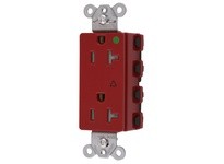 Hubbell Wiring SNAP2182RIGTRA SNAPCONNECT DECO HG 20A/125V IG TR RD | High-Quality Electrical Supplies