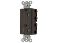 Hubbell Wiring SNAP2182TRA SNAPCONNECT DECO HG 20A/125V TR BR