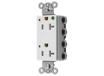 Hubbell Wiring SNAP2182WLTRA SNAPCONNECT DECO HG 20A/125V LED TR WH | Industrial Supplies