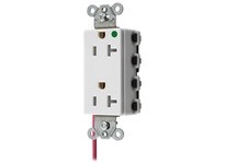 Hubbell Wiring SNAP2182WSC SNAP2CONNECT2 DECO HG 20A/125V SC WH | Industrial Supplies