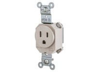 Hubbell Wiring SNAP5261LA SNAP SGL RCPT 5-15R 15A 125V LA