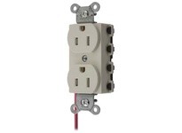 Hubbell Wiring SNAP5262ALSCTRA SNAP2CONNECT DPLX 15A/125V SC TR AL