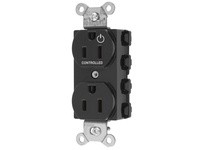 Hubbell Wiring SNAP5262C1BK SNAPCONNECT 1/2 Controlled 15A 125 BK | Industrial Supplies