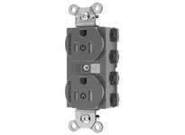 Hubbell Wiring SNAP5262C2GYTRA 2/2 SNAP CONTROLLED 15A 125V TR DUP GY