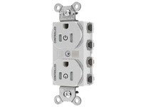 Hubbell Wiring SNAP5262C2WTRA 2/2 SNAP CONTROLLED 15A 125V TR DUP WH