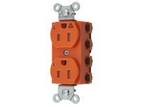 Hubbell Wiring SNAP5262IGLTRA S-CONNECT DUP 15A/125V IG LED TR | Industrial Supplies