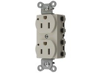 Hubbell Wiring SNAP5262LAL SNAP2CONNECT DPLX 15A/125V LED LA | Durable Electrical Outlet