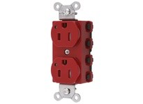 Hubbell Wiring SNAP5262RLTRA S-CONNECT DUP 15A/125V LED TR RDST2