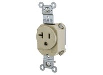 Hubbell Wiring SNAP5361I SNAP SGL RCPT 5-20R 20A 125V IV | Industrial Supplies