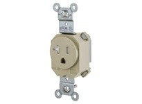 Hubbell Wiring SNAP5361ITR SNAP SGL RCPT 5-20R 20A 125V TR IV