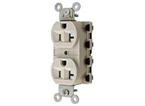 Hubbell Wiring SNAP5362ALA SNAP2CONNECT 20A/125V Duplex Almond | YarinInd
