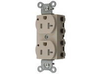 Hubbell Wiring SNAP5362ALLTRA S-CONNECT DUP 20A/125V LED TR ALST2