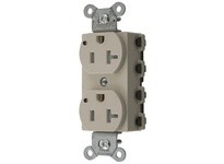 Hubbell Wiring SNAP5362ALTRA S-CONNECT DUP 20A/125V TR AL