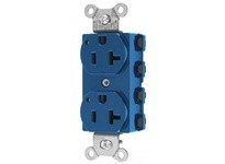 Hubbell Wiring SNAP5362BLNA SNAP2CONNECT DPLX 20A/125V US BL | Premium Electrical Supplies