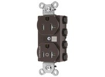 Hubbell Wiring SNAP5362C1TRA 1/2 SNAP CONTROLLED 20A 125V TR DUP BR