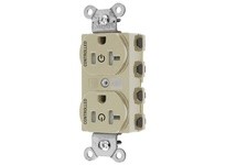 Hubbell Wiring SNAP5362C2ITRA 2/2 SNAP CONTROLLED 20A 125V TR DUP IV | Industrial Supplies
