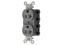 Hubbell Wiring SNAP5362GYA SNAP2CONNECT 20A/125V Duplex Gray | Industrial Supplies