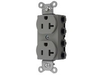 Hubbell Wiring SNAP5362GYNA SNAP2CONNECT DPLX 20A/125V US GY | Industrial Supplies