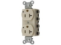 Hubbell Wiring SNAP5362IL SNAP2CONNECT DPLX 20A/125V LED IV