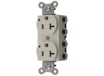 Hubbell Wiring SNAP5362LAL SNAP2CONNECT DPLX 20A/125V LED LA | High-Quality Electrical Outlet
