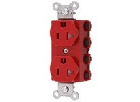 Hubbell Wiring SNAP5362RTRA S-CONNECT DUP 20A/125V TR RD | Industrial Supplies